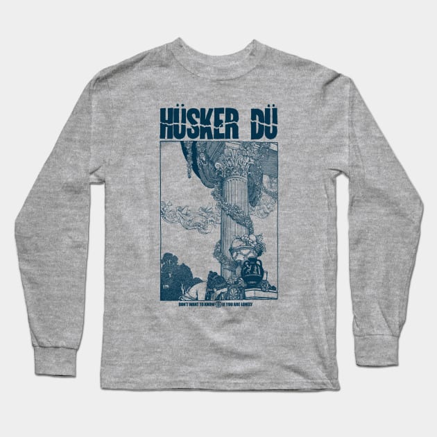 Husker Du Quality Bootleg Long Sleeve T-Shirt by reyboot